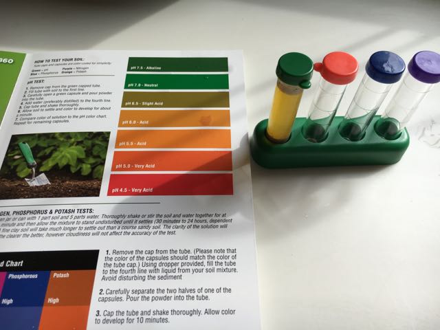 Hold All Test Tube Soil Test Kit Product Review
