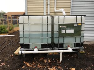 Really Large Rainwater Harvesting System a How To Post - Left Side