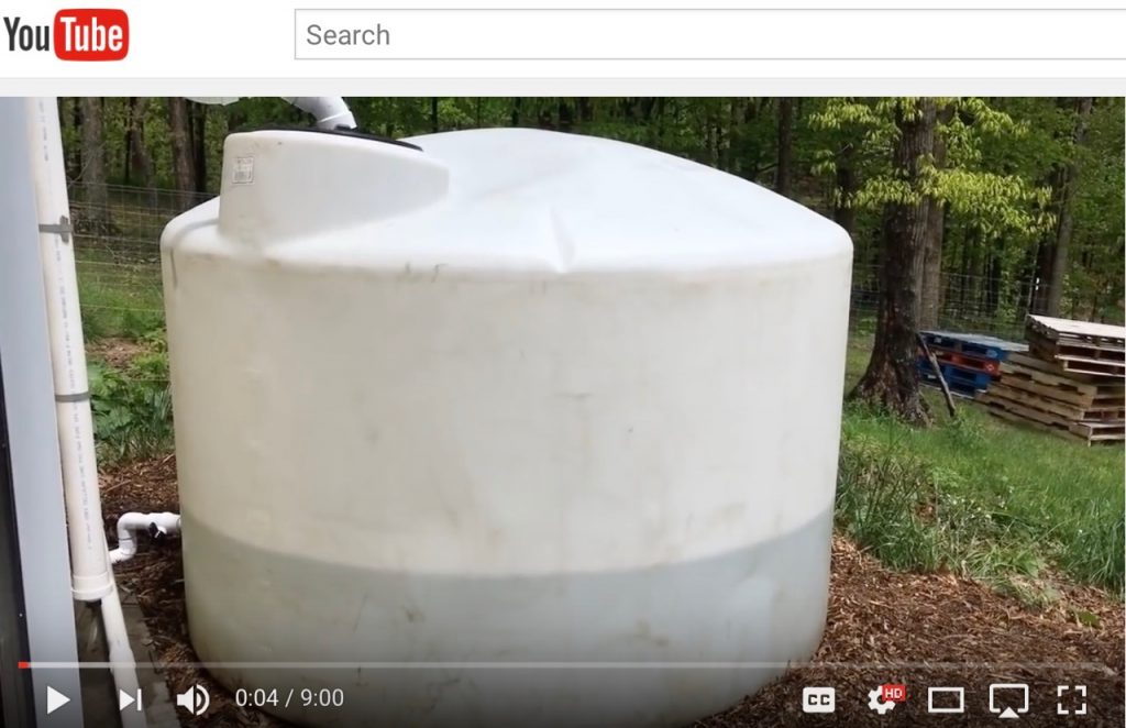 Large Rainwater Harvesting System Upgrade part 2 - video