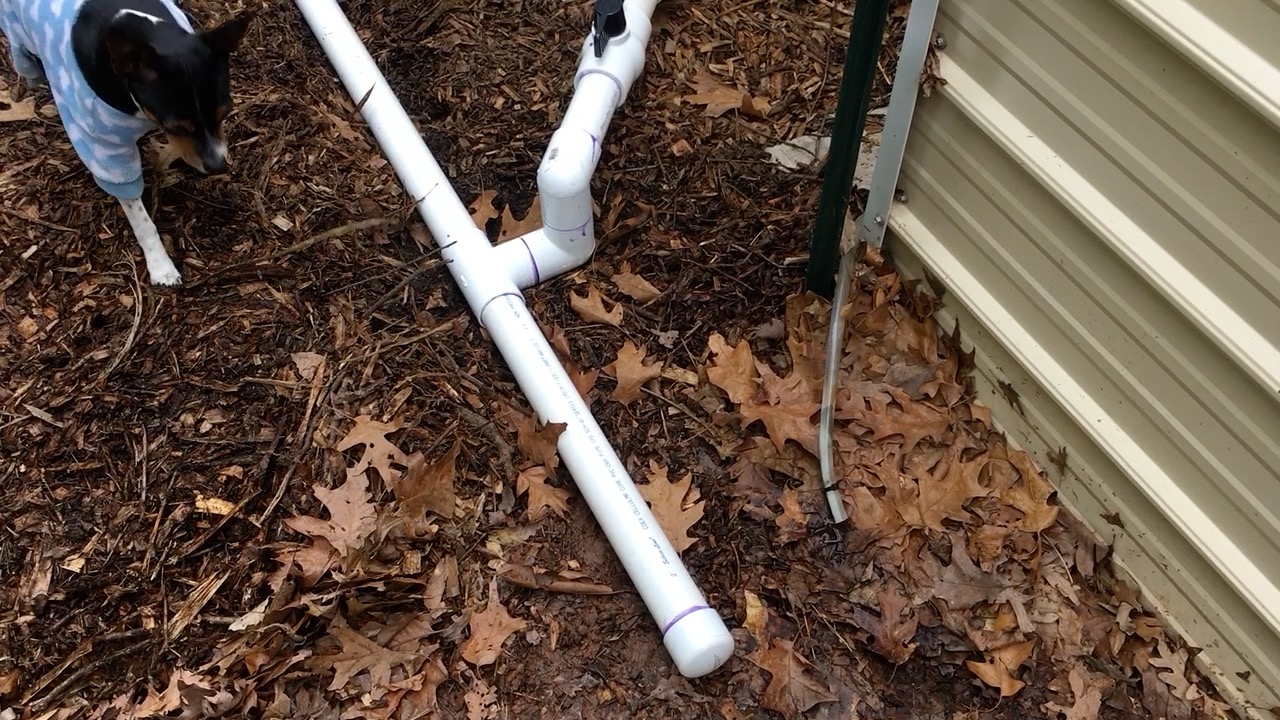 Large Rainwater Harvesting System Upgrade part 3 - Lower Plumbing Back End