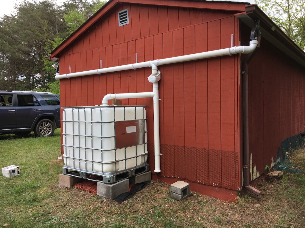 Small Rainwater Harvest - Hampshire County Farm Crawl 2022